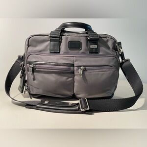 Tumi Alpha Bravo Andersen Slim Commuter Laptop Briefcase Bag